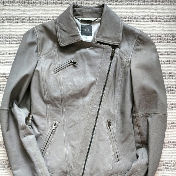 Armani Exchange Jackets & Coats Armani Exchange Leather Jacket